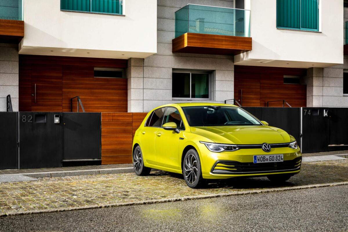 Nuova Volkswagen Golf conquista 5 stelle nei crash test Euro NCAP - VW GOLF 8