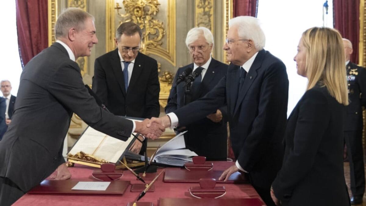 Adolfo Urso: il nuovo ministro del (ex) MiSe - 