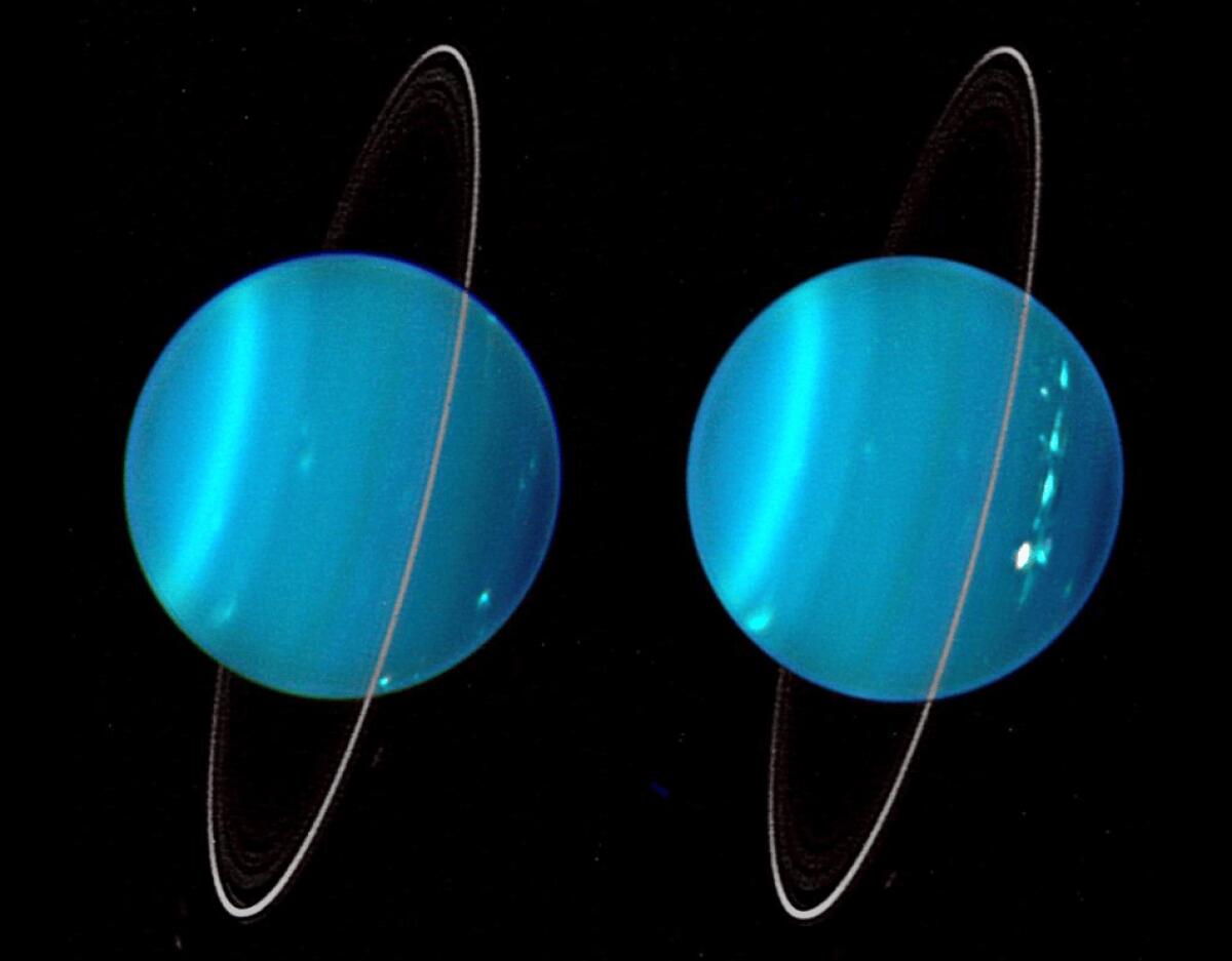 Urano, scoperti nuovi dettagli dalla sonda Voyager 2 - 