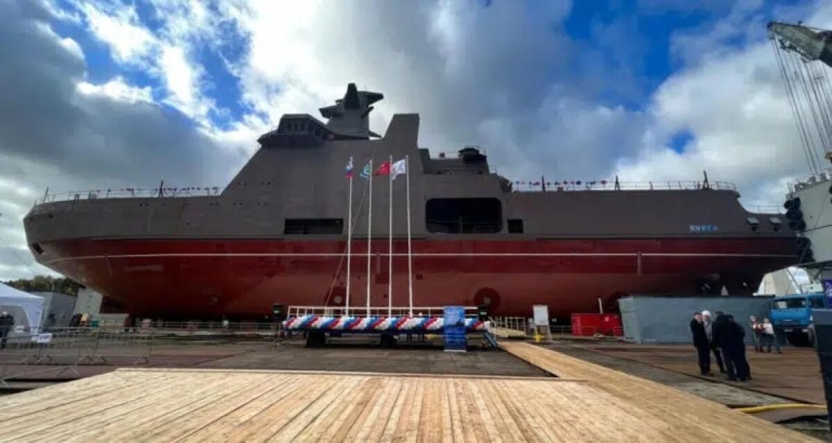 Pattugliatore Purga: la nuova nave rompighiaccio militare russa - 