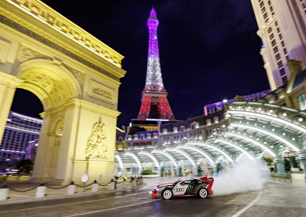 Electrikhana: pubblicato il Gymkhana di Ken Block fatto con l'elettrica Audi S1 Hoonitron - 