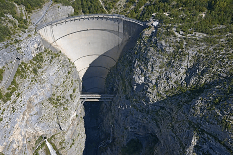 Diga del Vajont. Credits: Pixabay