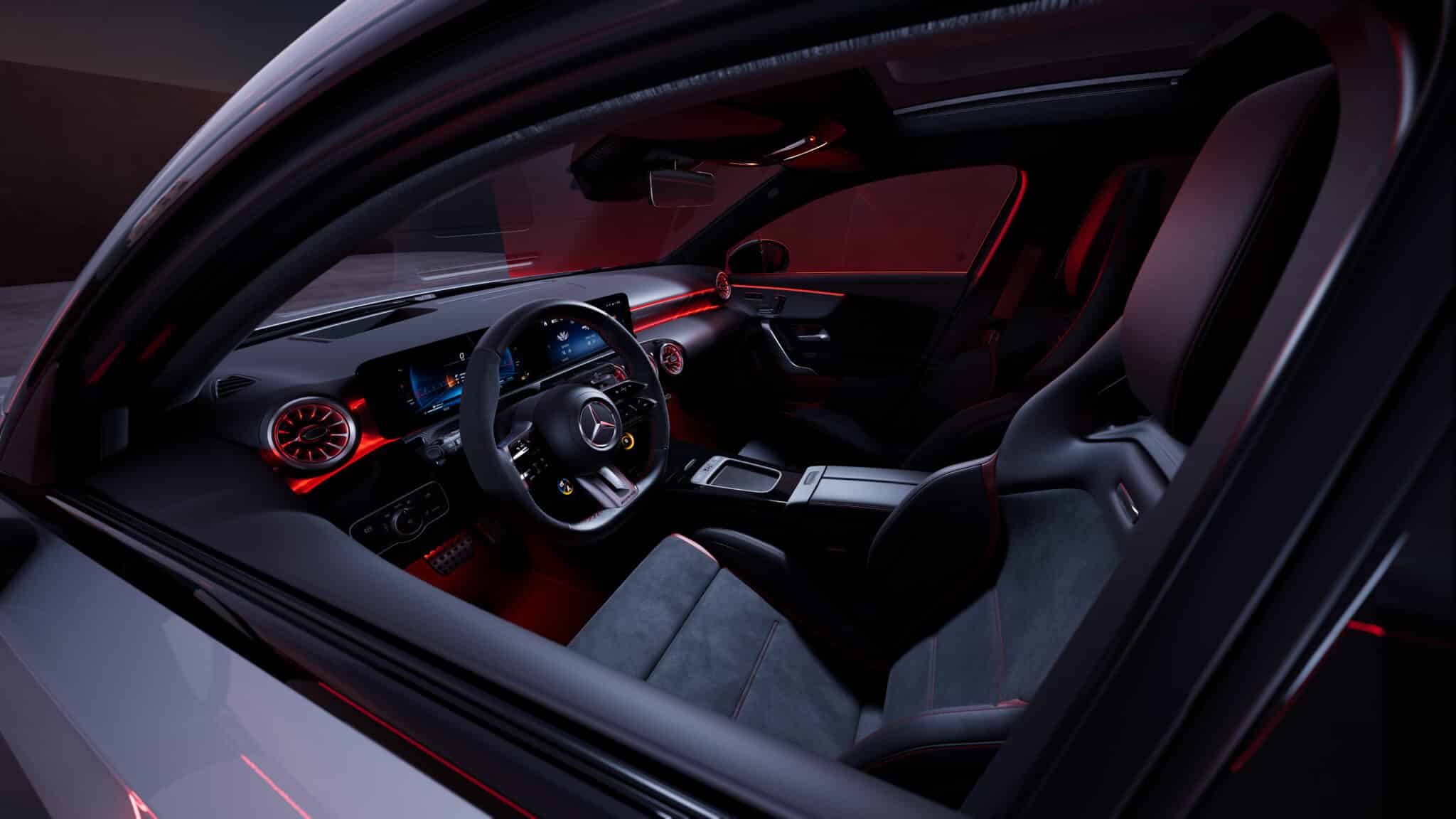 Gli interni della versione AMG