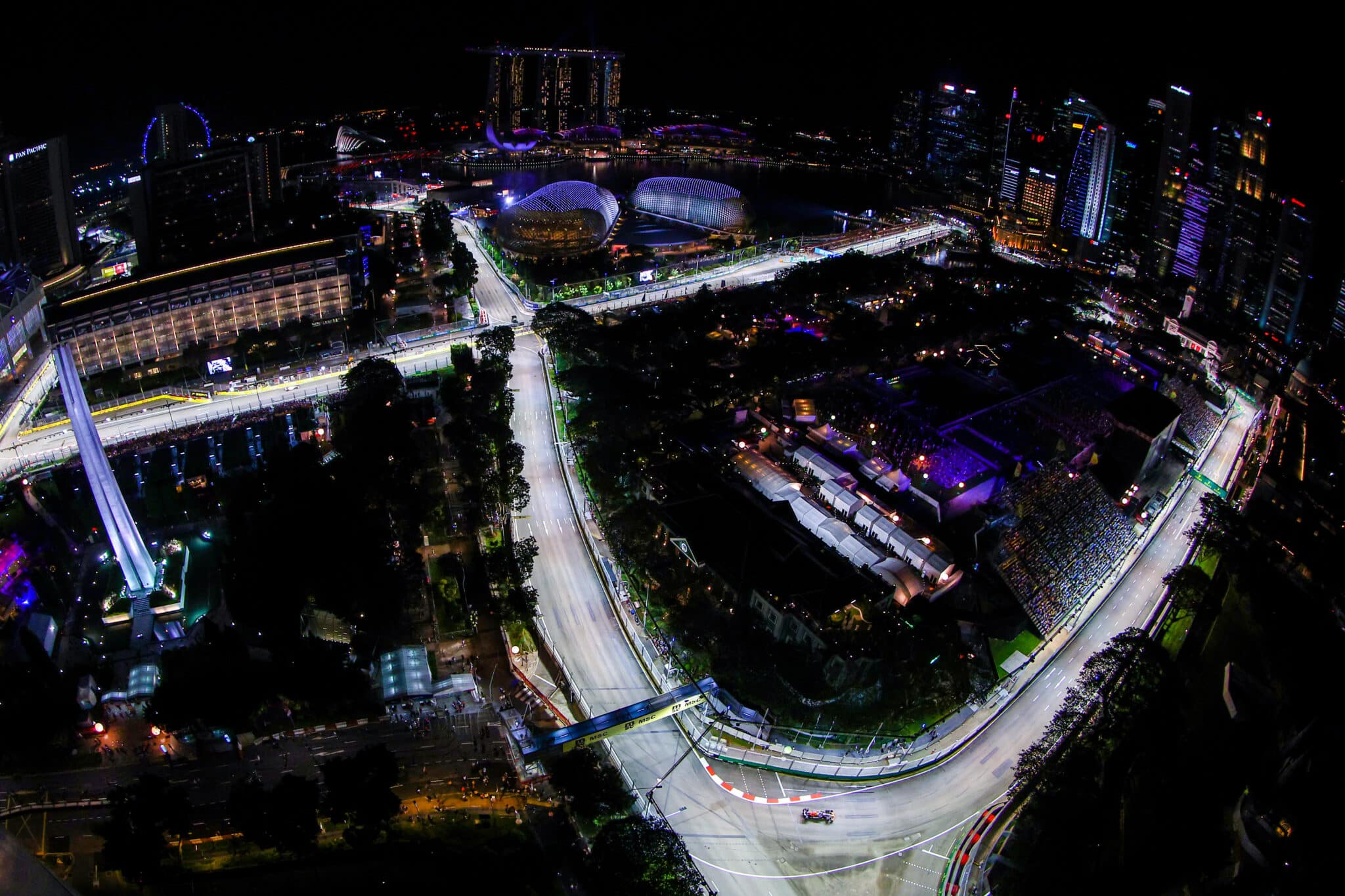 Il circuito di Singapore - Crediti foto: RedBull Content Pool
