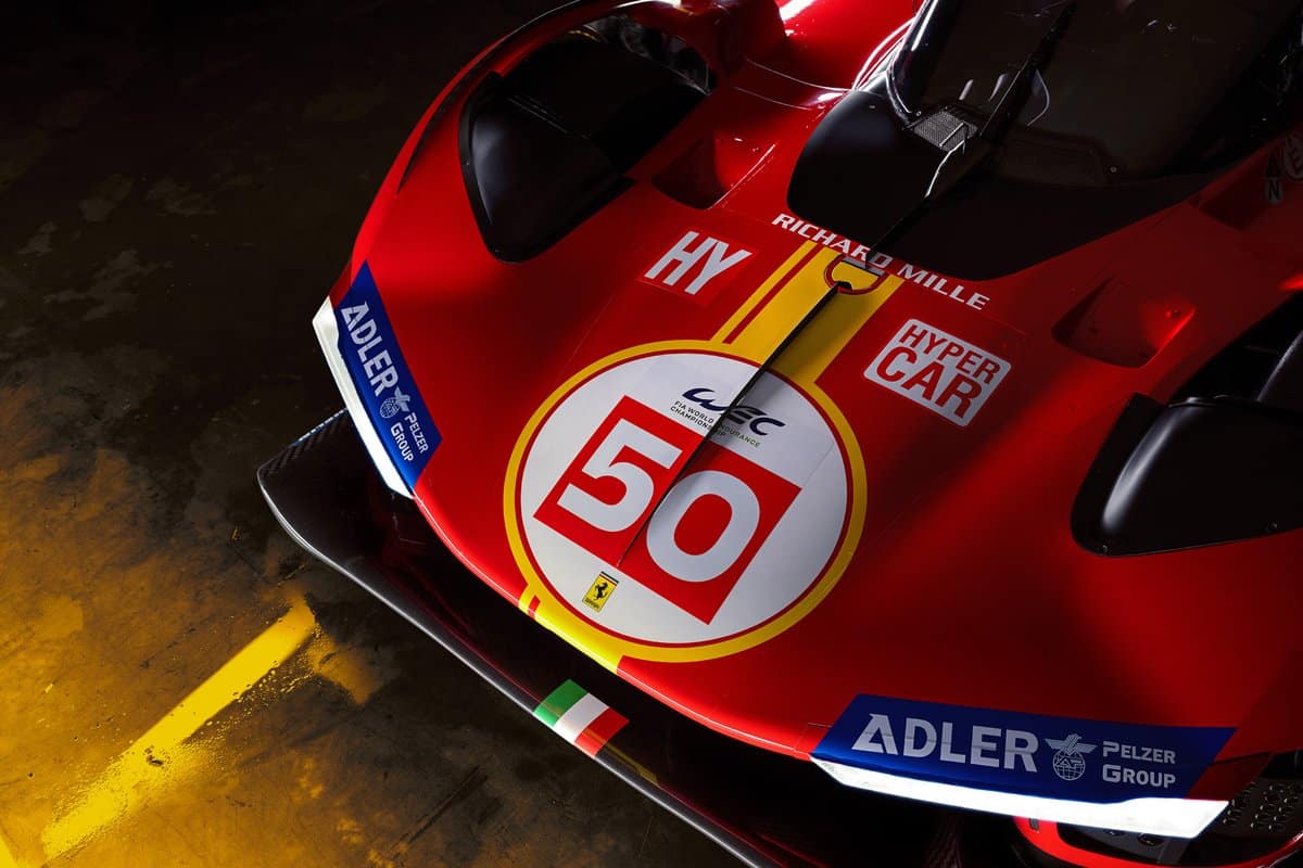 La parte anteriore della nuova 499P - Crediti foto: Ferrari