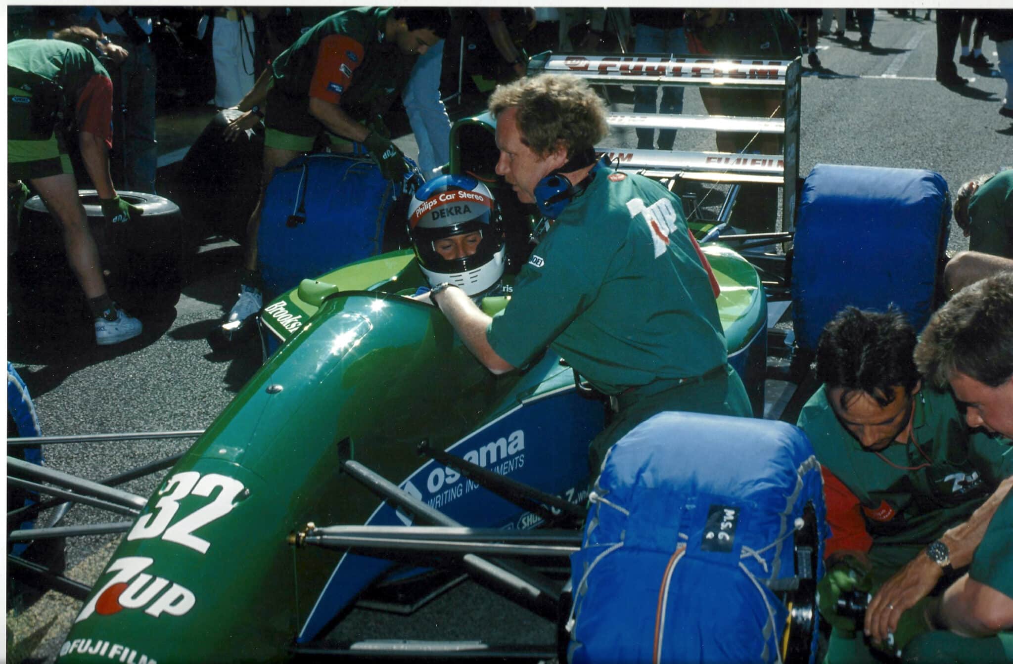 Michael Schumacher a Spa. Credit: speedmastercars.com