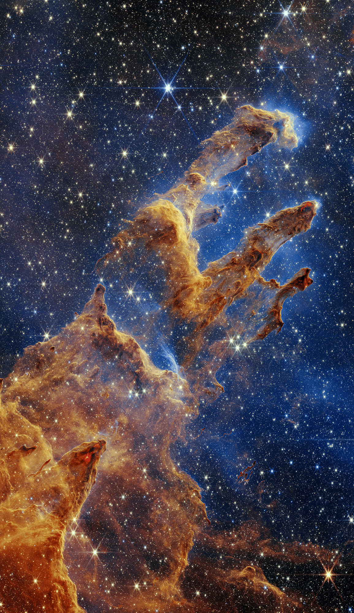 La nuova immagine ttenuta dal telescopio James Webb. Scarica l'immagine a massima risoluzione qua