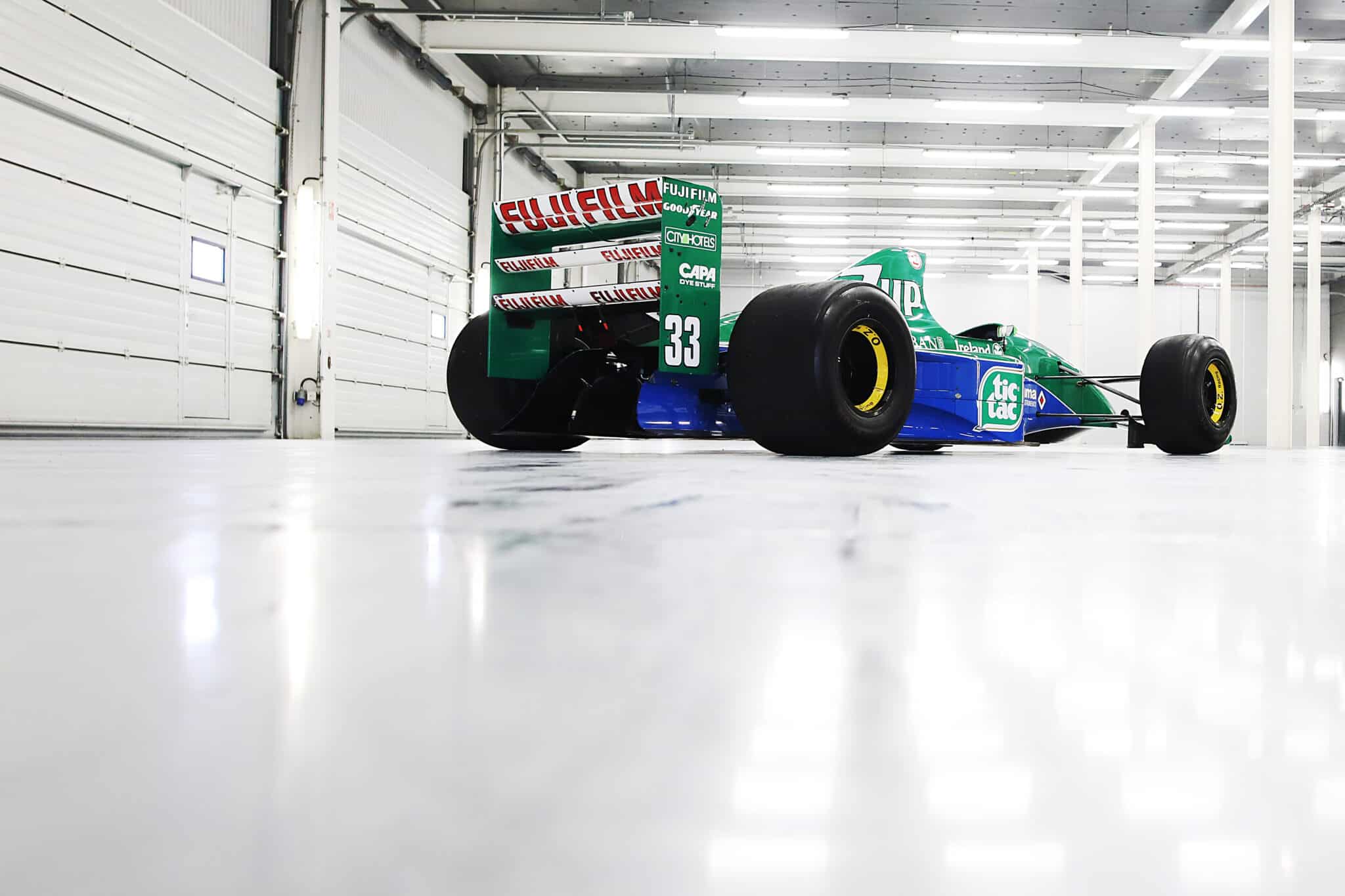 La Jordan 191, monoposto del Mondiale 1991. Credit: speedmastercars.com