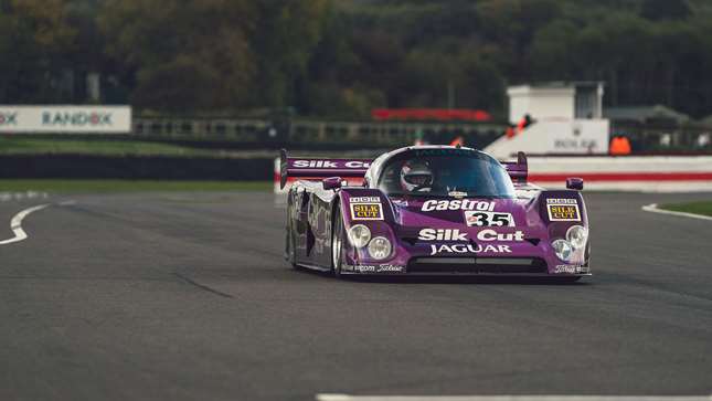 La Jaguar XJR-12. Credit: goodwood.com