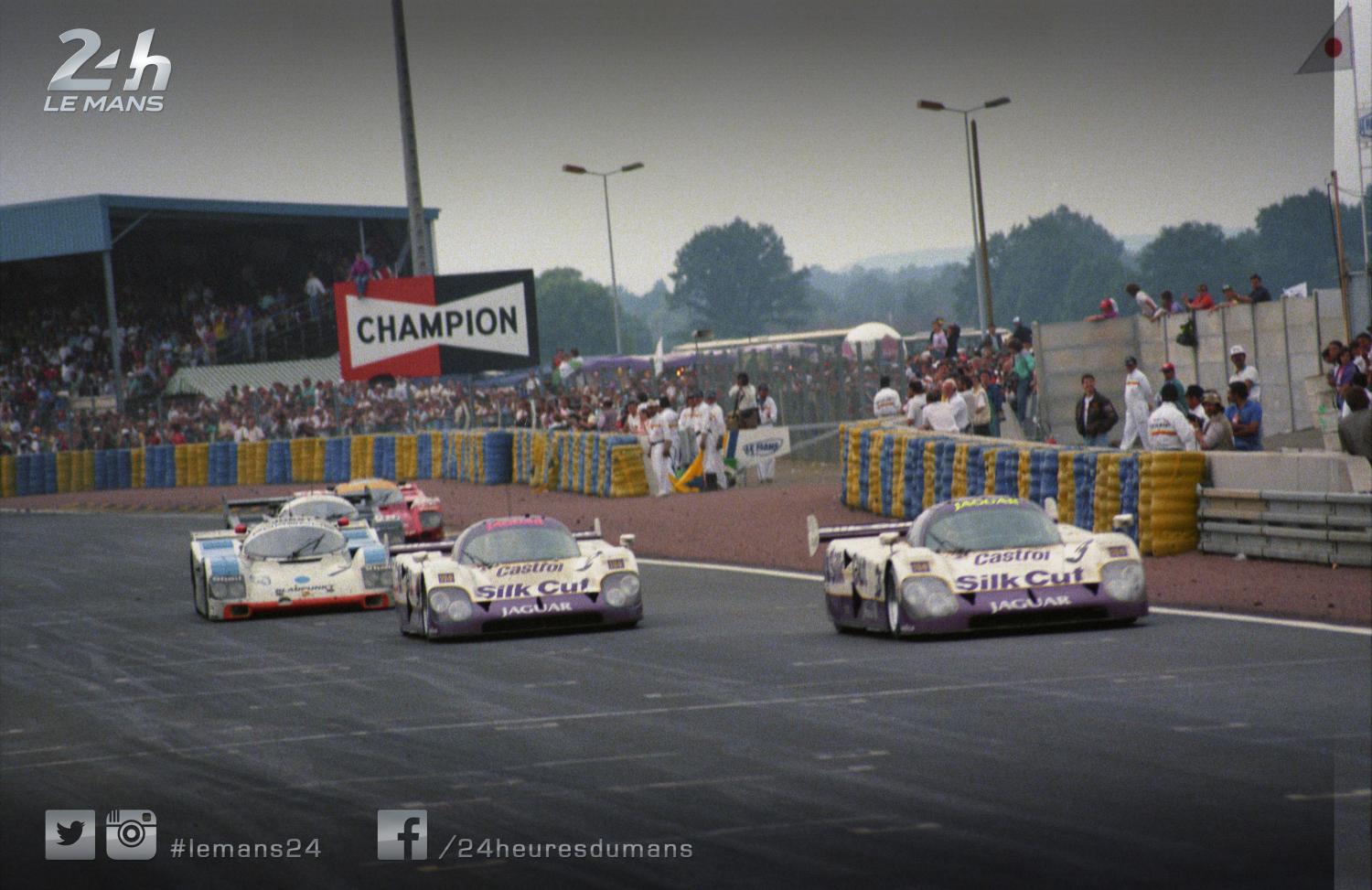 Le Jaguar XJR-12 vittoriose a Le Mans 1990. Credit: 24h-lemans.com