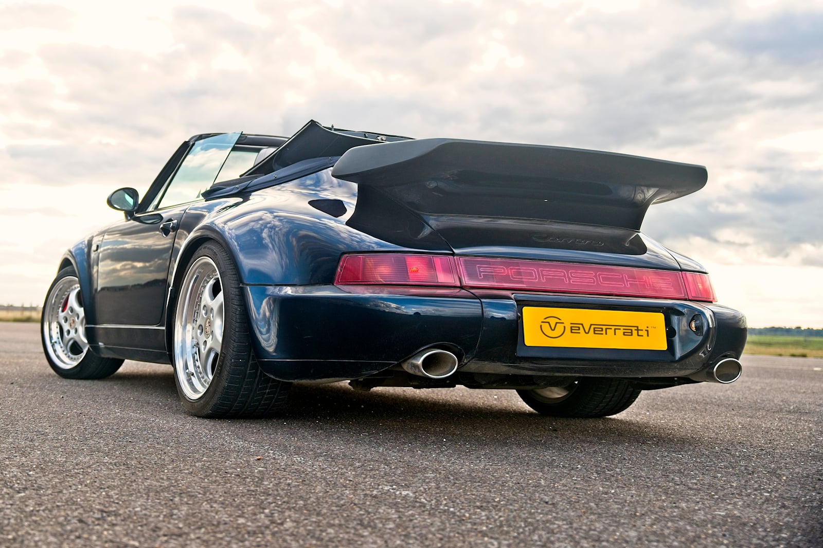 La prima 911 Cabriolet al mondo a montare un propulsore elettrico