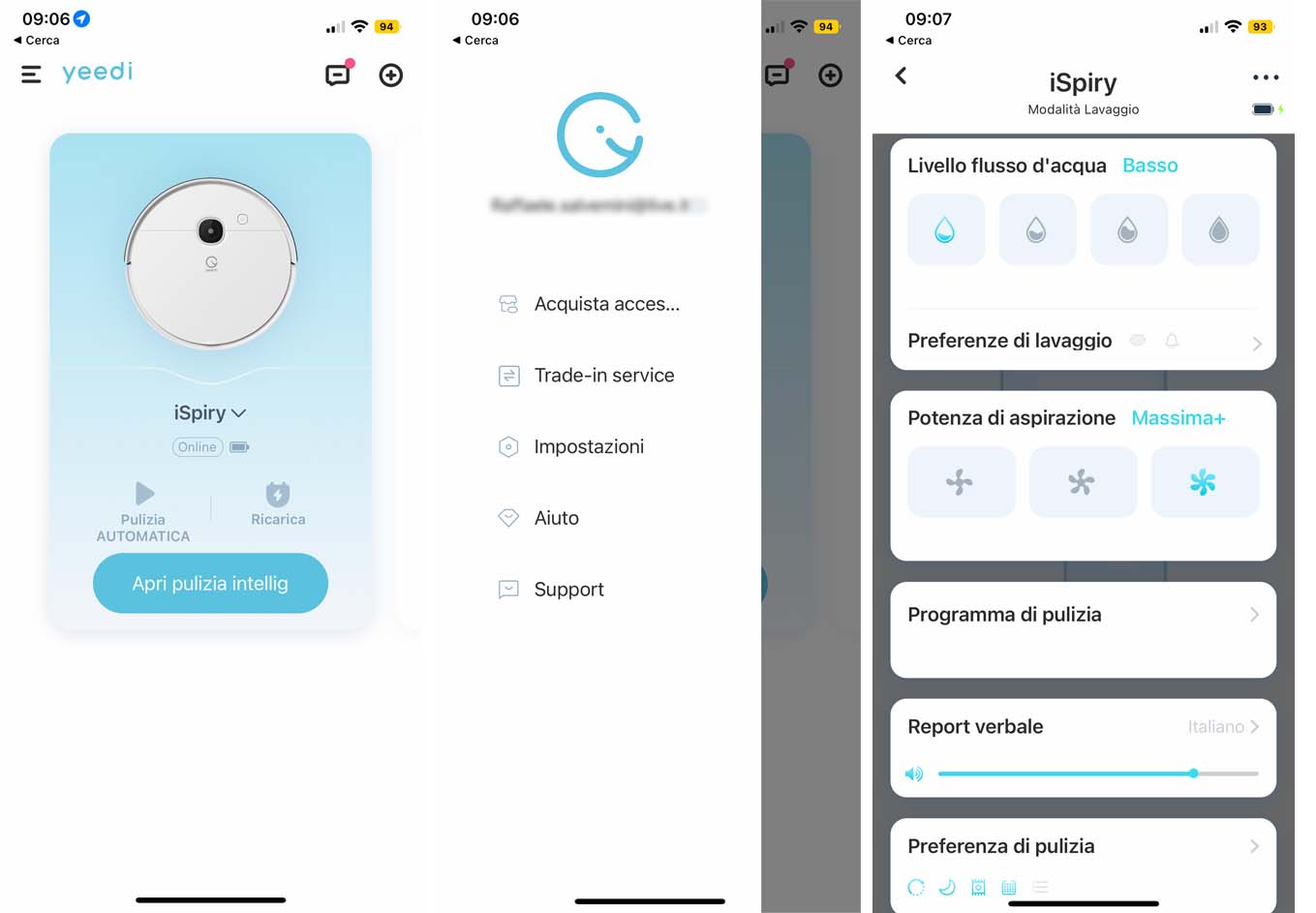Recensione robot aspirapolvere lavapavimenti yeedi vac max app