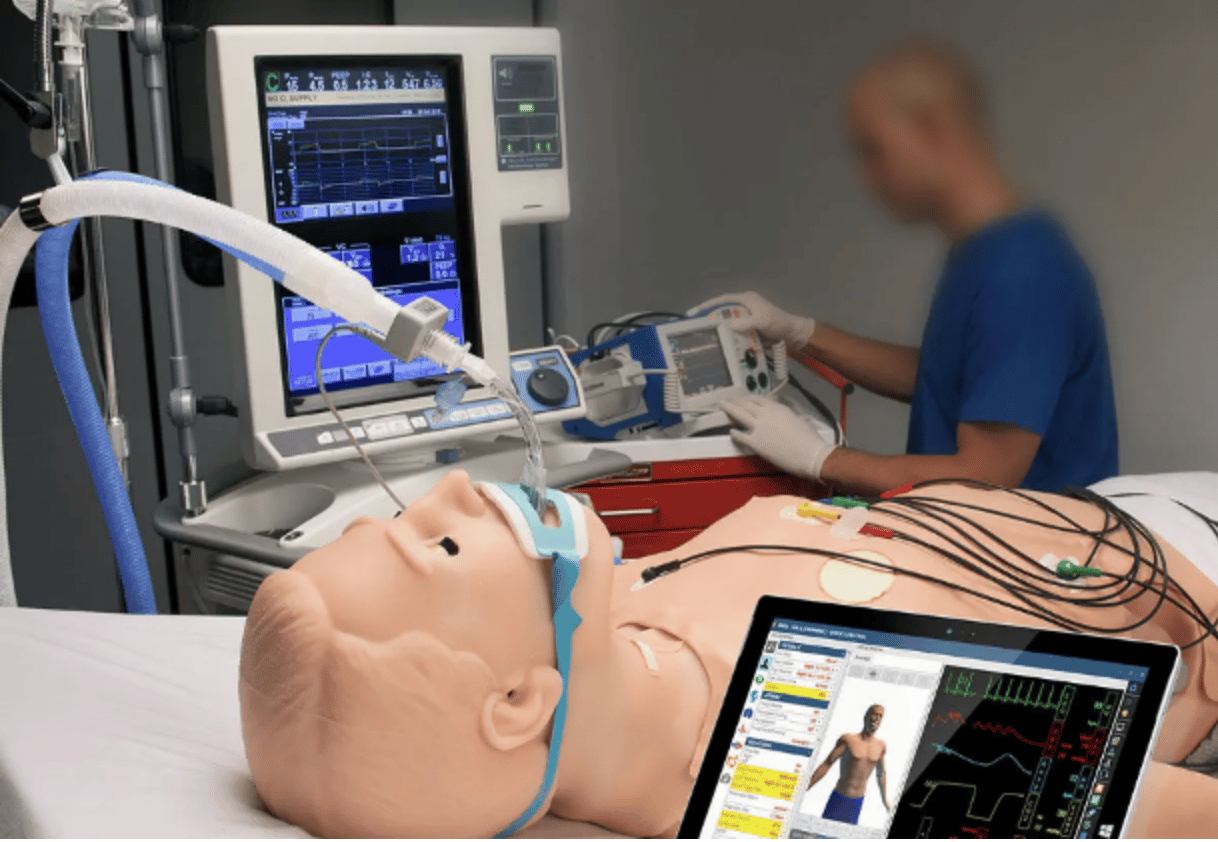 Simulatore Avanzato HAL con tablet istruttore. Credits: Medicalexpo.it