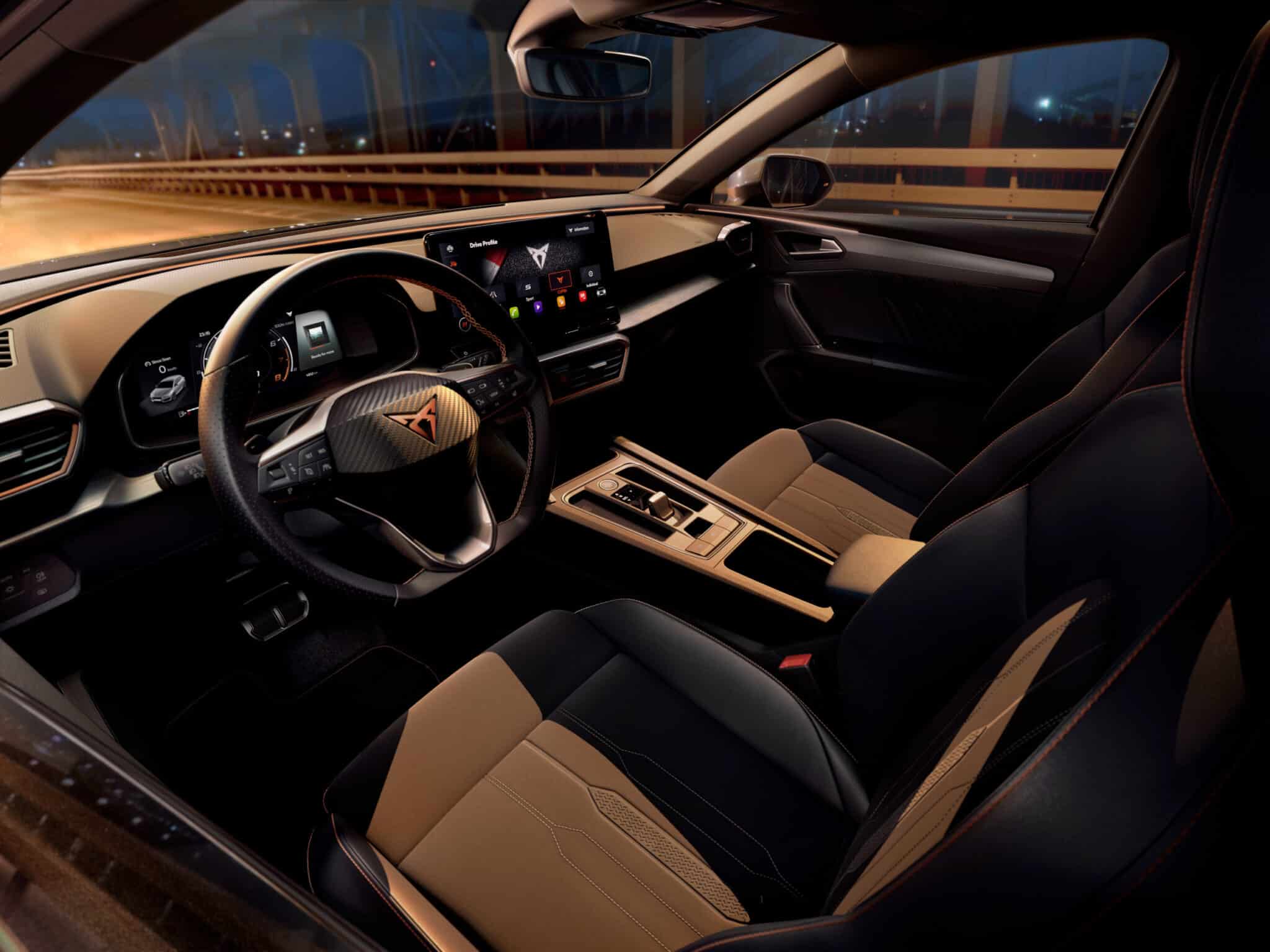 Cupra Leon, gli interni - Crediti foto: Cupra