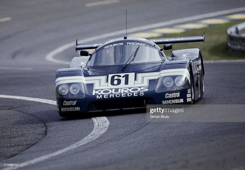 Sauber C9 Mercedes Group C Kouros Racing . Credit: Simon Bruty/Getty Images