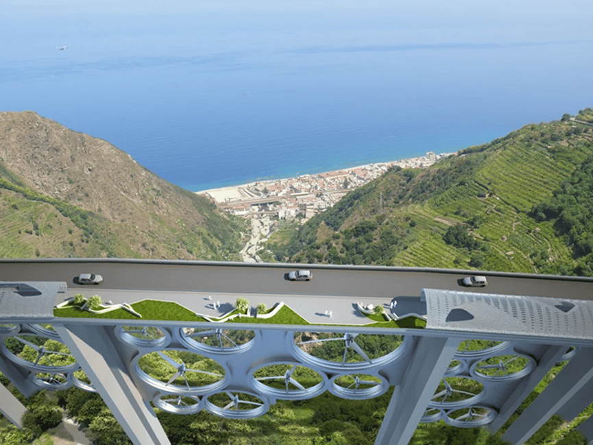 Render del progetto “Solar Road”. Credits: Coffice