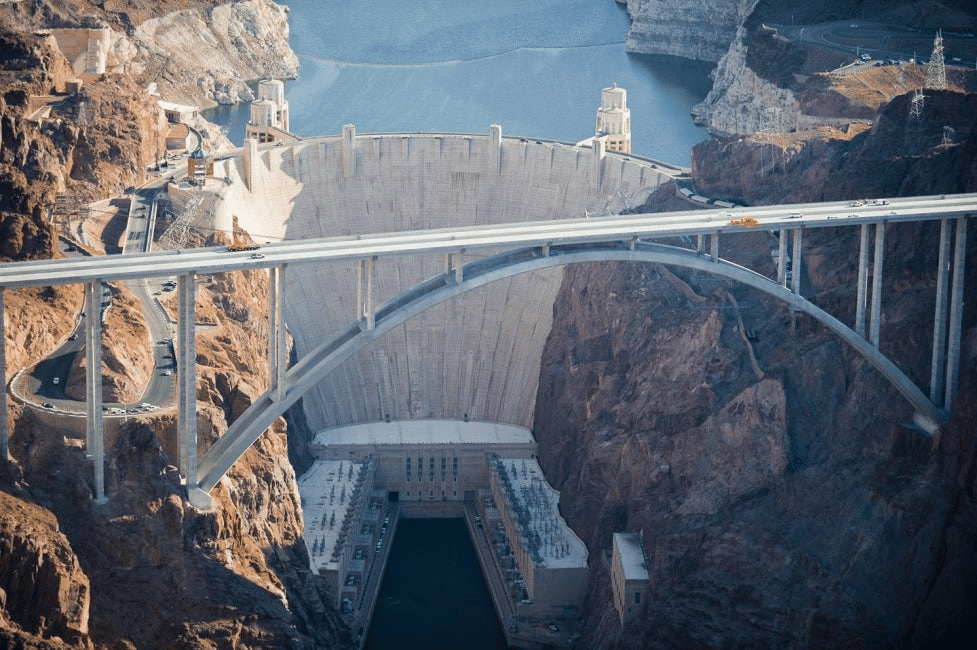 Hoover Dam Bridge Bypass completo. Credits: HDR