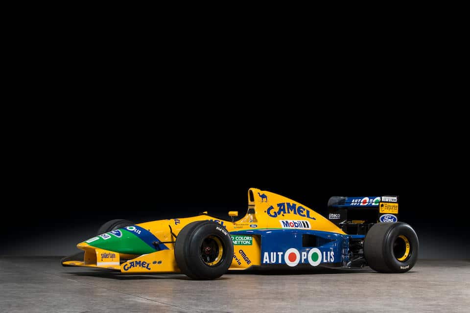 La Benetton B191. Credit: bonhams.com