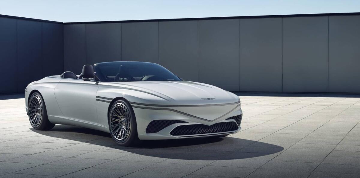 Genesis X Convertible Concept: la Hyundai di lusso chiude il cerchio della trilogia - 