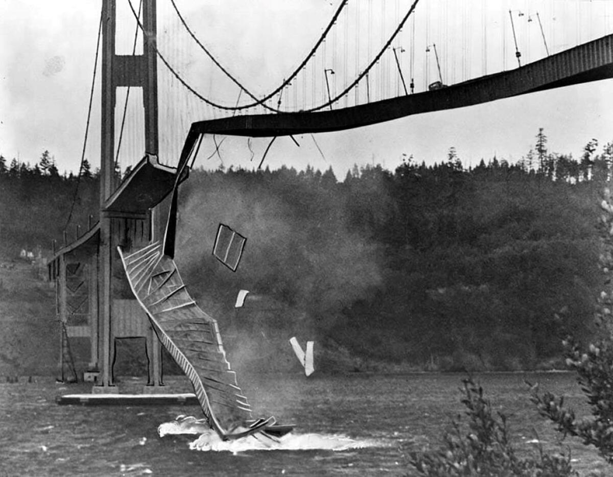 Tacoma Bridge: 82 anni fa uno dei crolli più famosi della storia dell’ingegneria - Tacoma Bridge