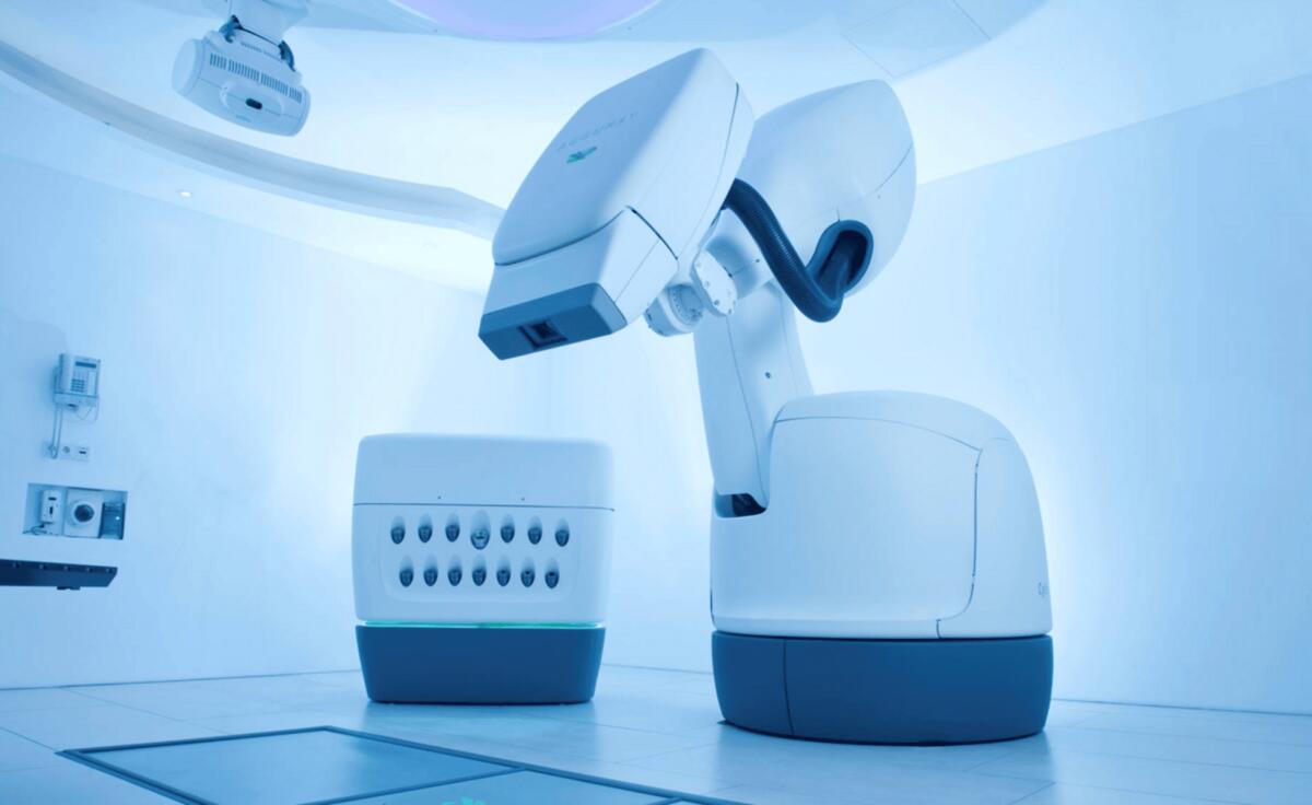 Cyberknife e radioterapia: cos'è e come funziona - Credits: www.kuka.com