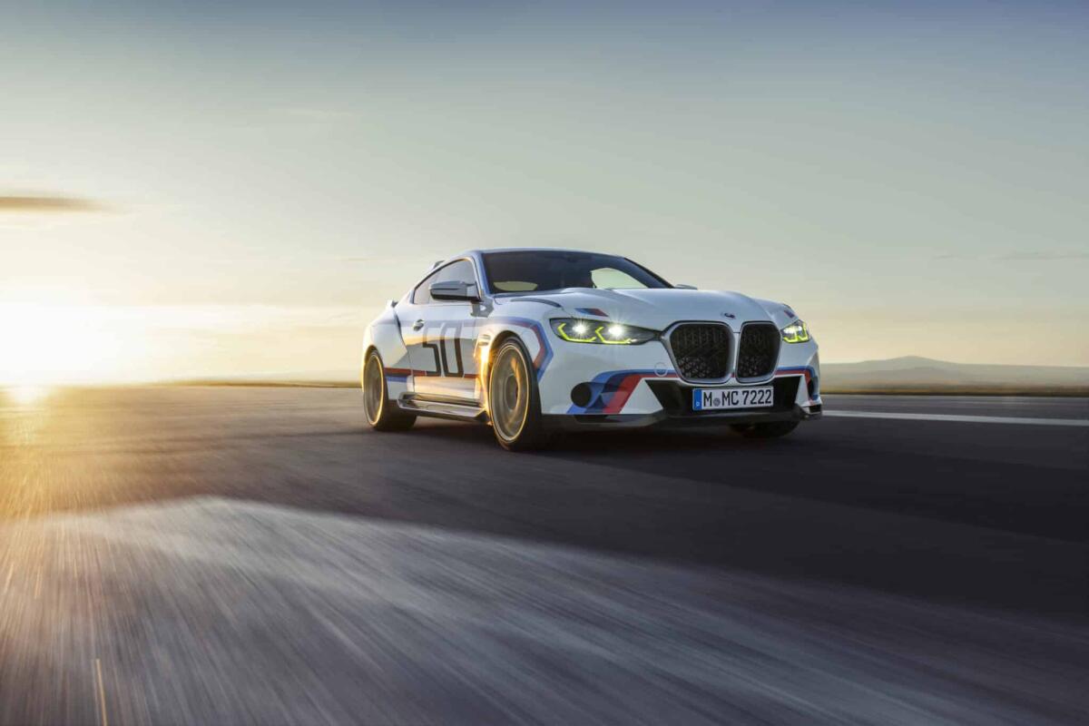 BMW 3.0 CSL, 50 esemplari con 560 CV e cambio manuale - BMW 3.0 CSL basata sulla M4 CSL: 560 CV e cambio manuale