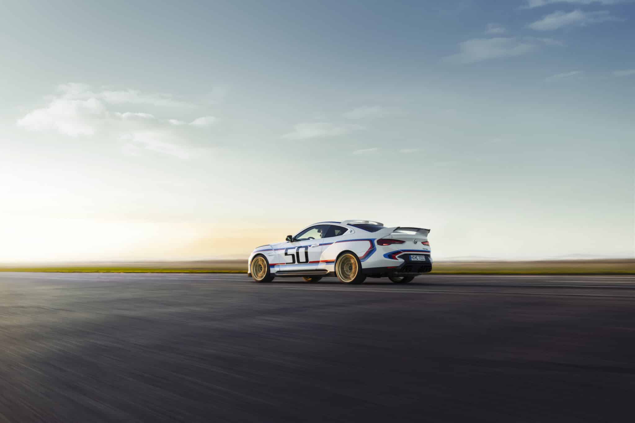BMW 3.0 CSL, 50 esemplari con 560 CV e cambio manuale