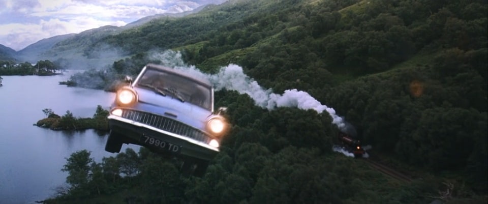 Ford Anglia Volante del film Harry Potter e la Camera dei Segreti