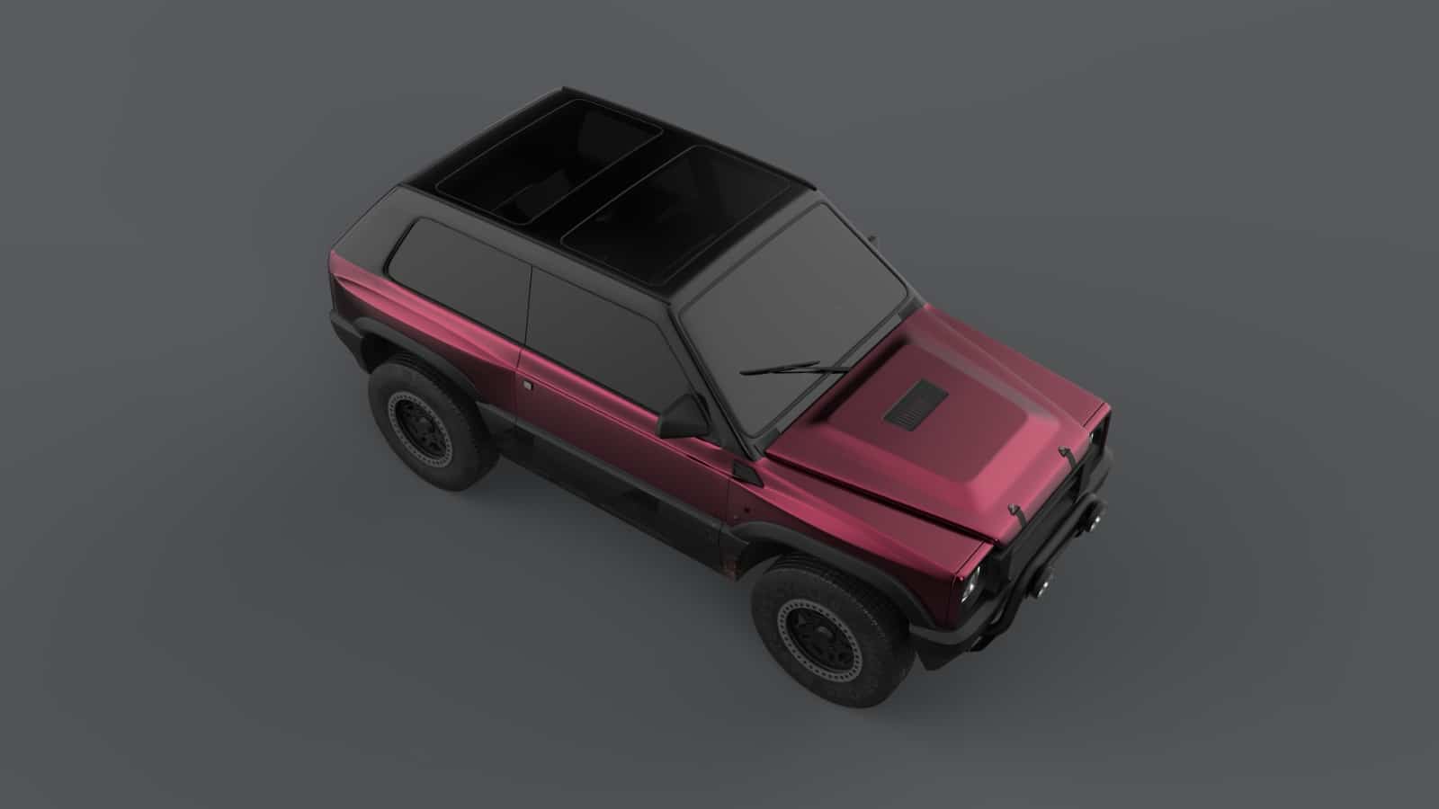 Fiat Panda 4x4 Restomod: ecco il progetto della IB Cycles
