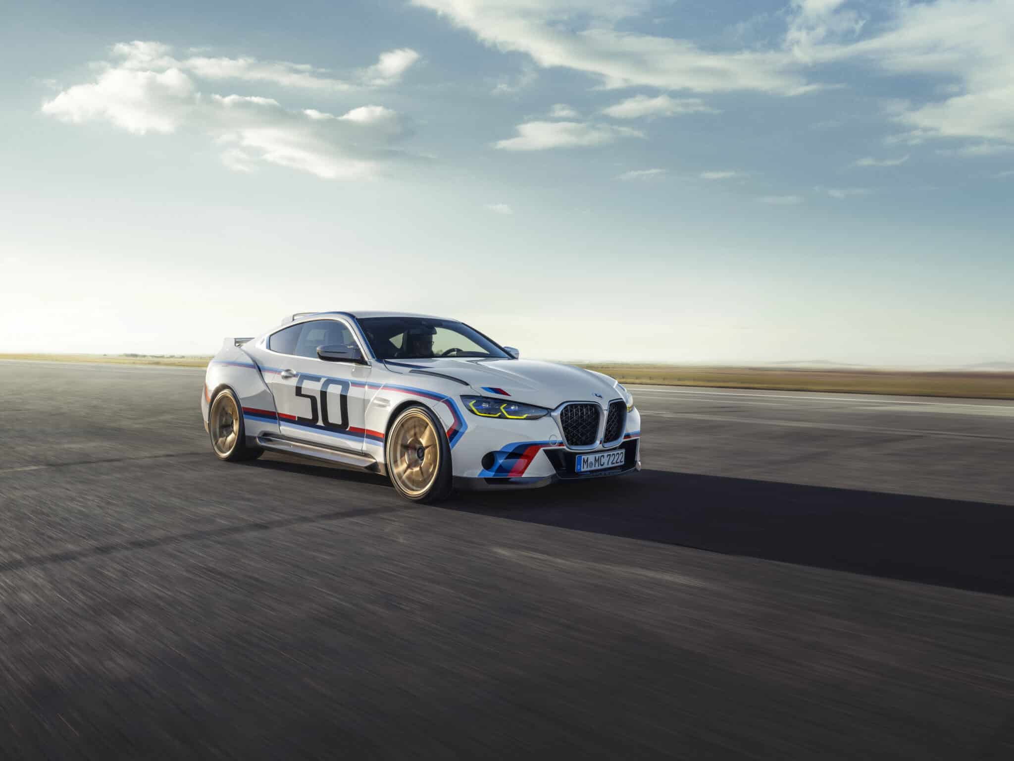 BMW 3.0 CSL, 50 esemplari con 560 CV e cambio manuale