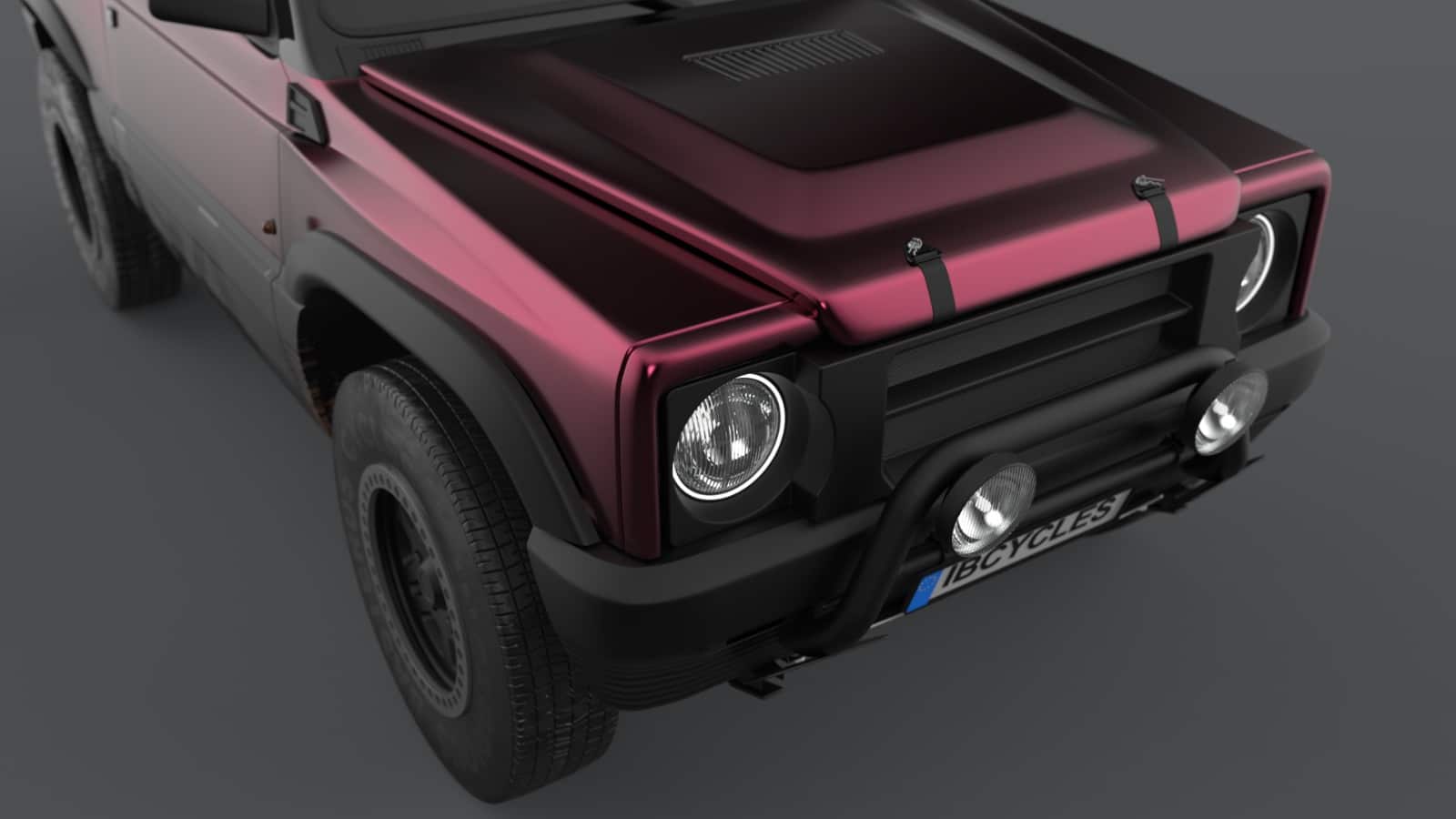 Fiat Panda 4x4 Restomod: ecco il progetto della IB Cycles