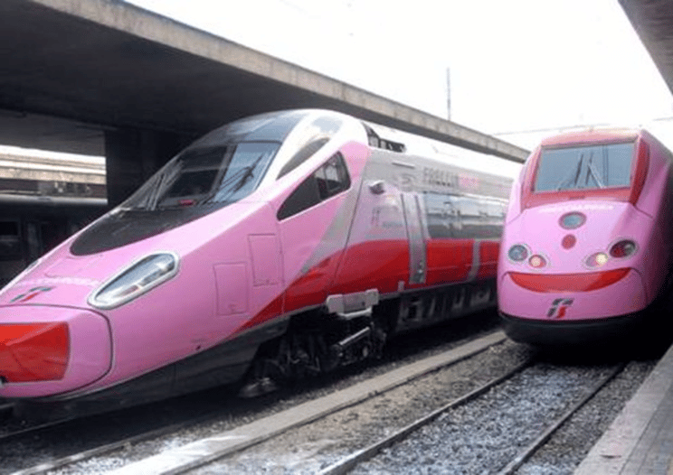 Livrea Frecciarosa. Credits: Ansa