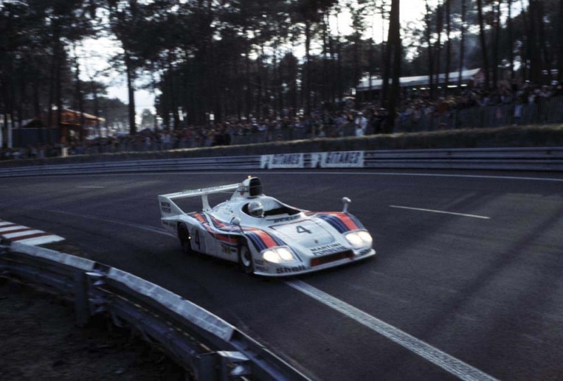 La Porsche 936 in gara, 1977. Credit: presskit.porsche.de