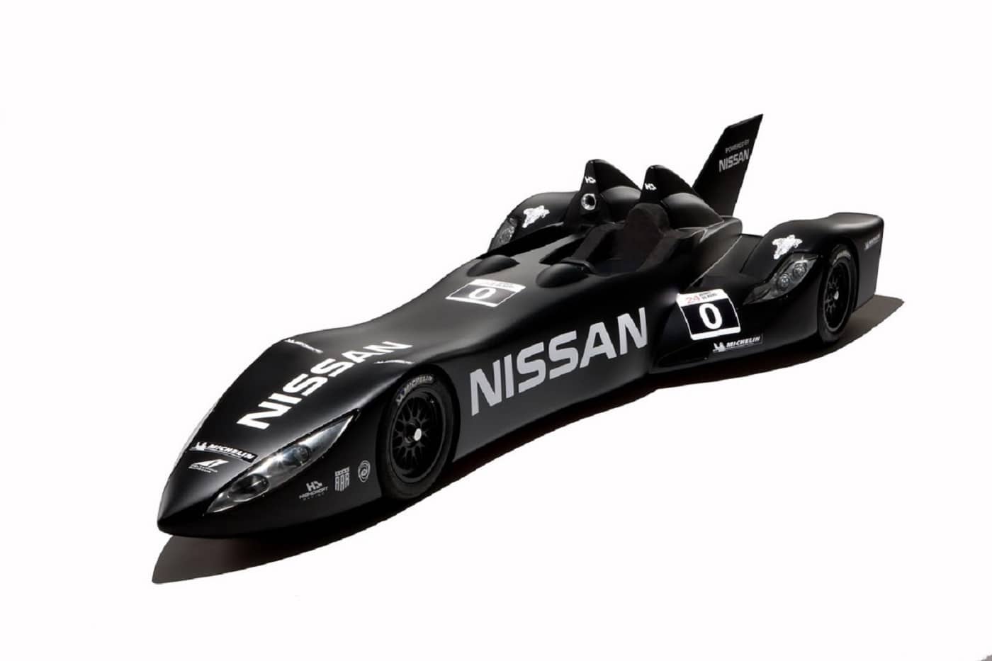 Deltawing: si può notare la totale assenza di alettoni, con l'unico elemento aerodinamico che era la pinna centrale