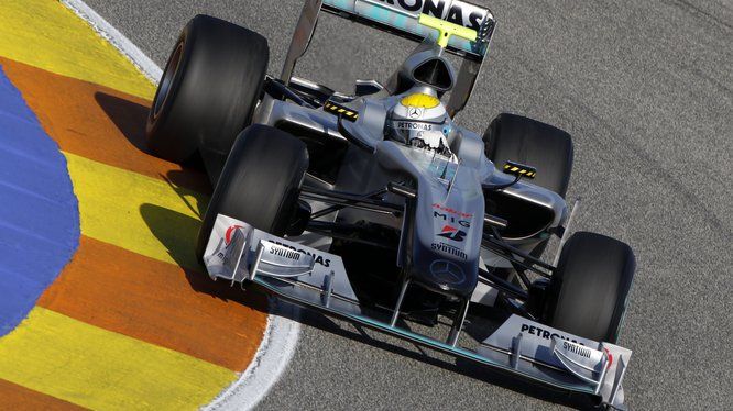 La Mercedes MGP W01. Credit: mercedesamgf1.com