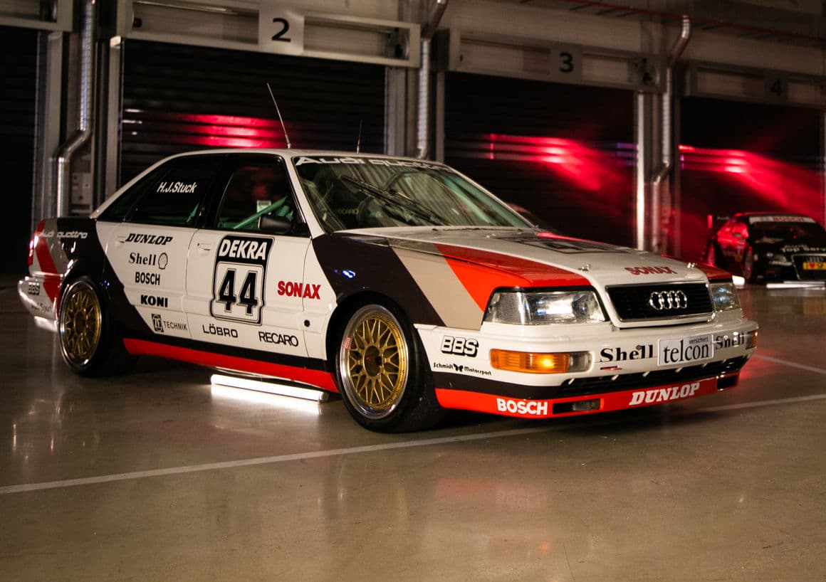 La V8 Quattro che ha corso per Audi nel DTM. Credit: audi-mediacenter.com