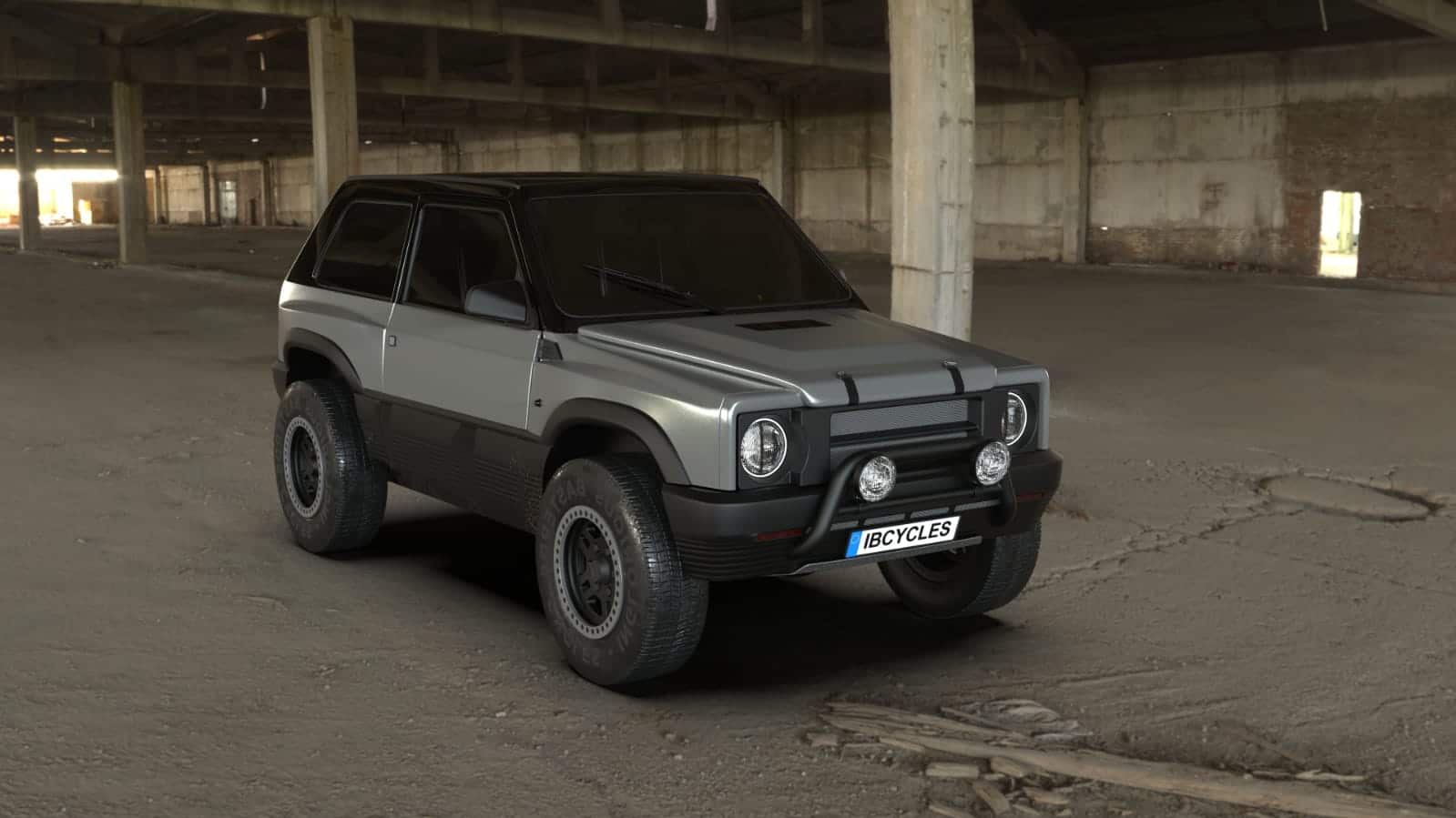 Fiat Panda 4x4 Restomod: ecco il progetto della IB Cycles