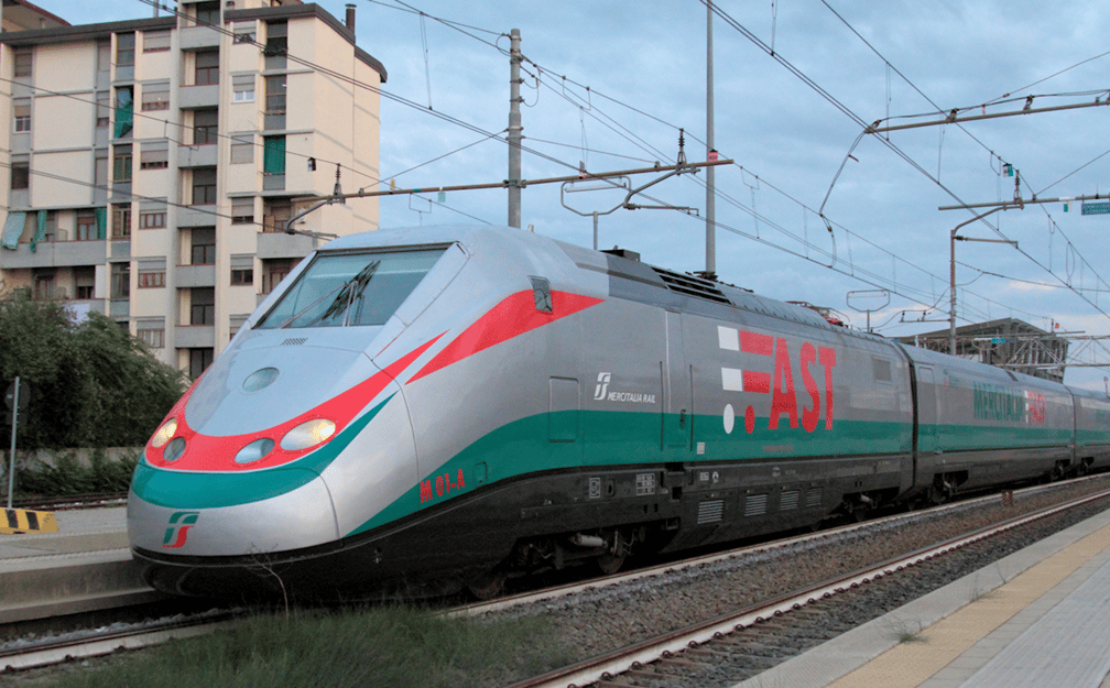 L’ETR.500 di Mercitalia Fast. Credits: E. Imperato