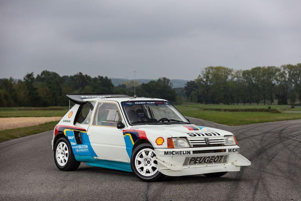 La Peugeot 205 Turbo 16, Campione del Mondo Rally 1985 e 1986. Credit: clubstorico.peugeot.it
