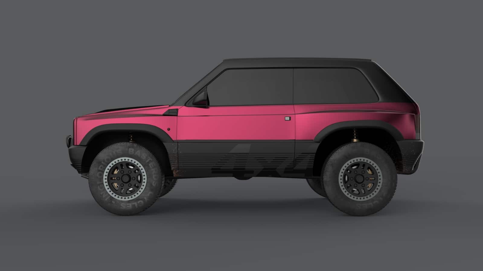 Fiat Panda 4x4 Restomod: ecco il progetto della IB Cycles