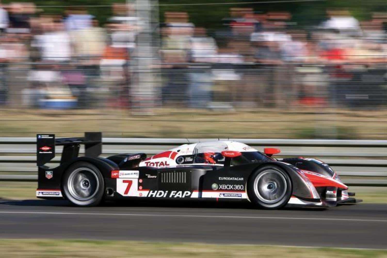 Una Peugeot 908 HDi FAP del 2008. Credit: lemans.com
