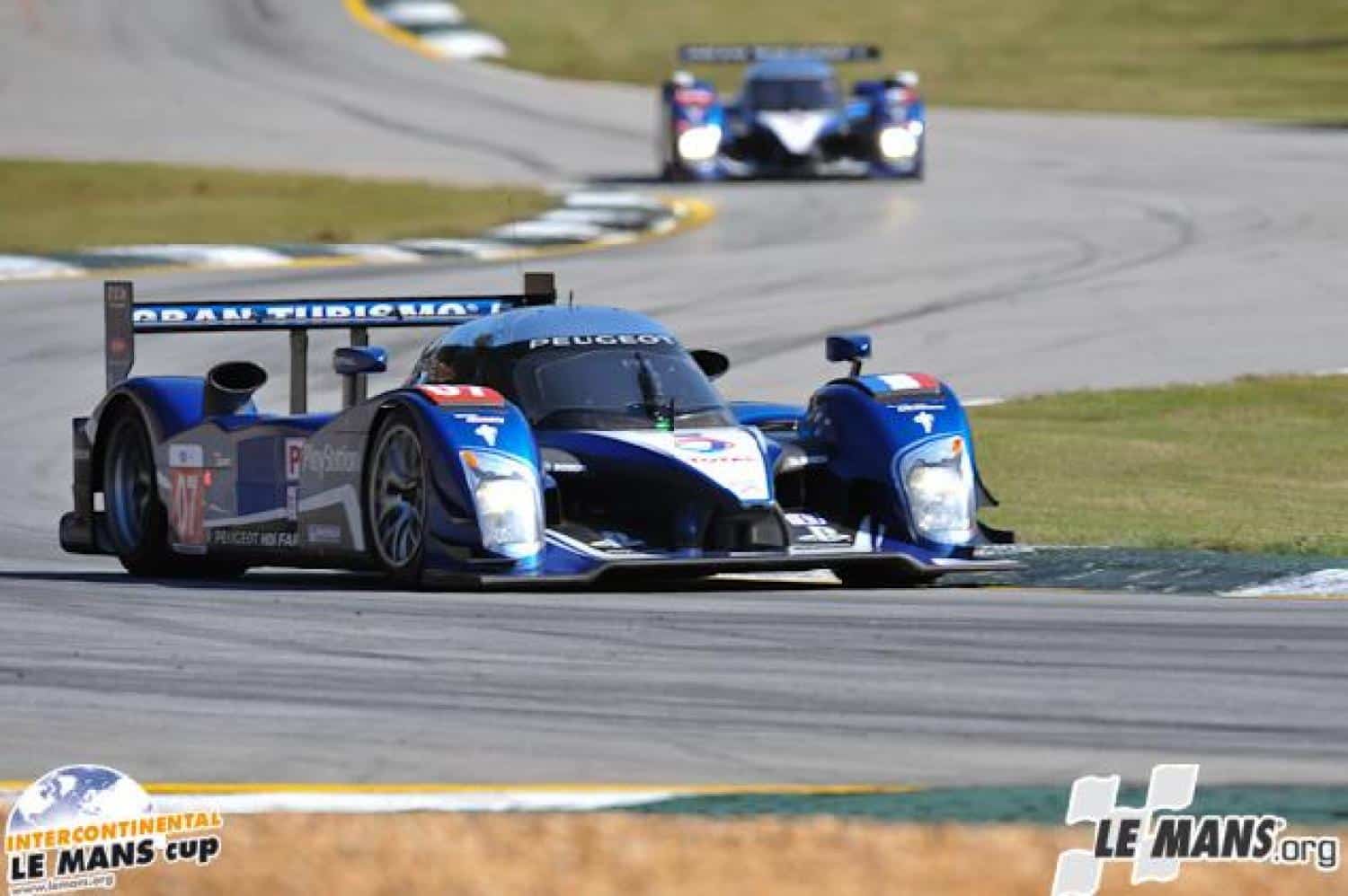 La Peugeot 908 HDi FAP in azione. Il nome riporta al filtro antiparticolato FAP. Credit: 24h-lemans.com