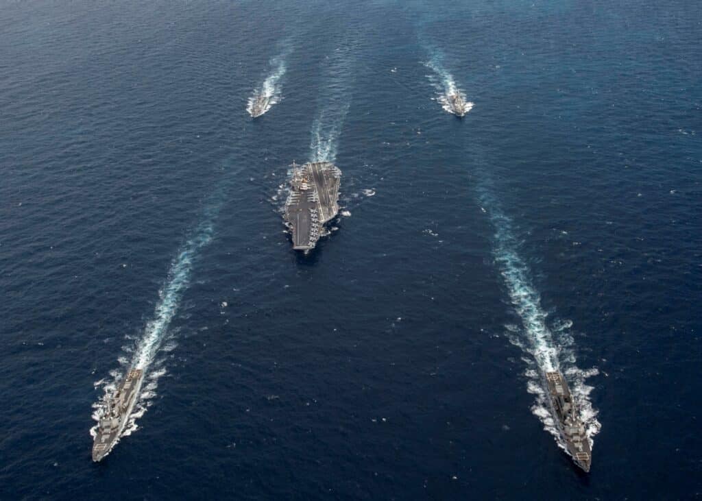 George H.W. Bush Carrier Strike Group (photo: U.S. Navy by Mass Communication Specialist Seaman Apprentice Samuel Wagner)