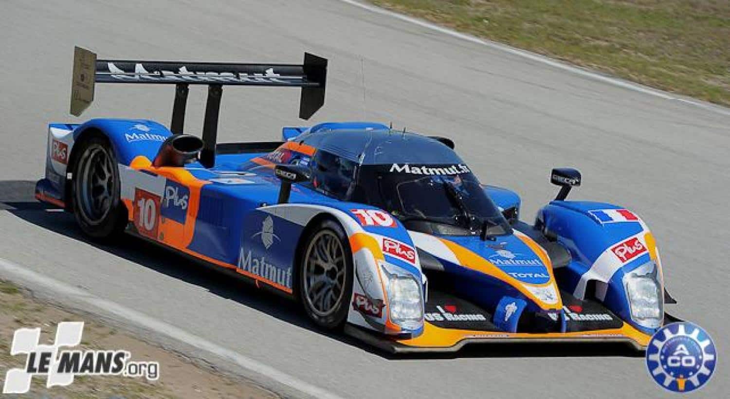 La Peugeot 908 HDi FAP del Team Oreca, 2010. Credit: 24h-lemans.com