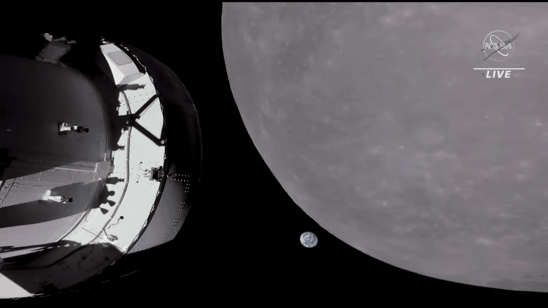 flyby Orion