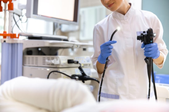 Esempio di sonda endoscopica. Credits: GesundHeit