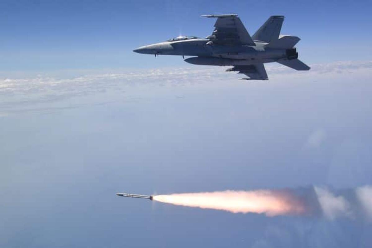 AGM-88G AARGM-ER di Northrop Grumman completa il quarto test di volo - 