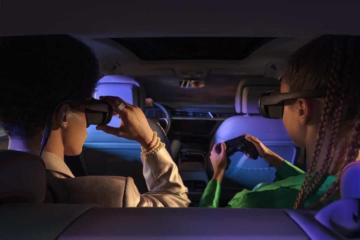 Audi al CES 2023: sulle auto di serie arriva la realtà virtuale come intrattenimento - Audi al CES 2023: sulle auto di serie arriva la realtà virtuale come intrattenimento