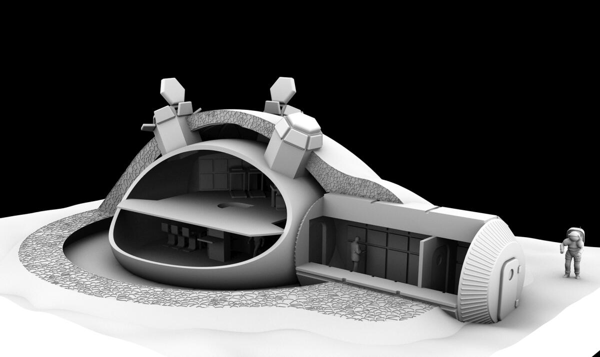 Stampa 3D, il prossimo passo sono le basi lunari - Stampa 3D