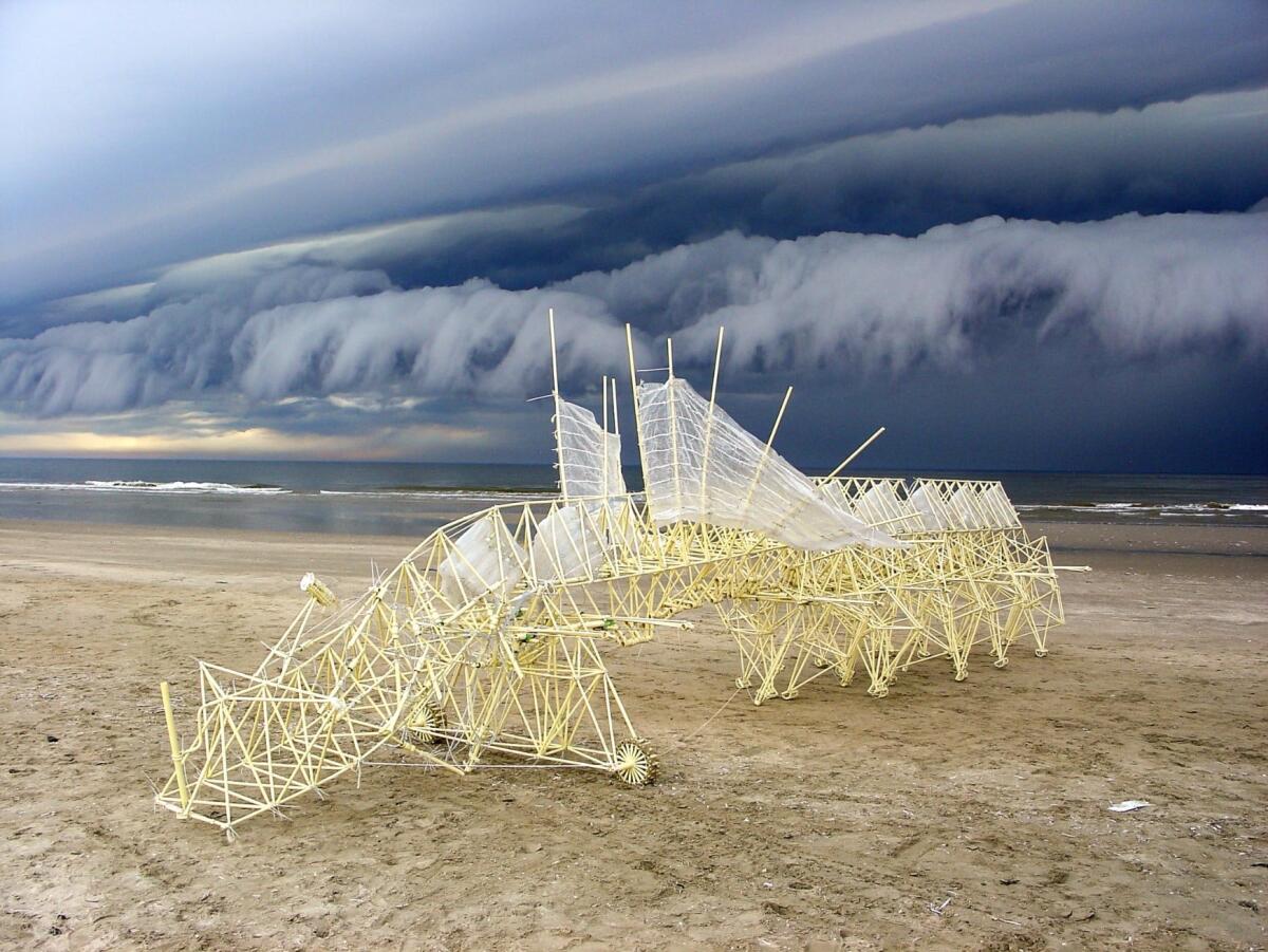 Strandbeest, le artistiche creature mosse dal vento - Strandbeest